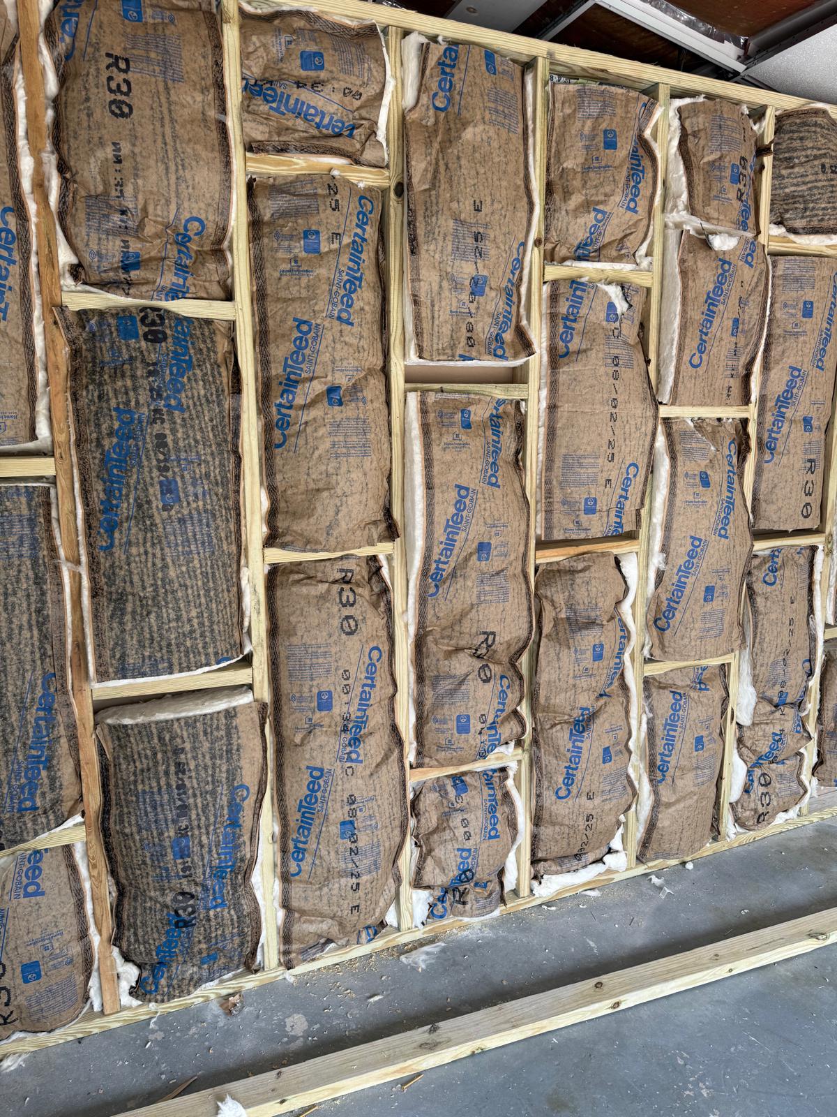 Insulation installation