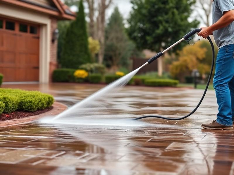 House & Driveway Pressure Washing